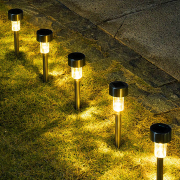 Mini Tüp Su Geçirmez Açık Alan Aydınlatması Güneş Enerjili Led Işık